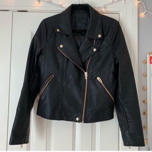 Blank NYC Black Vegan Leather Jacket